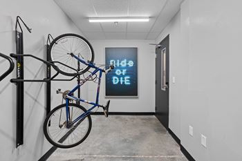Bicycle storage area